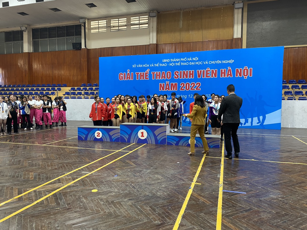 Đại học công nghiệp xuất sắc đạt giải cao tại giải thể thao sinh viên Hà Nội năm 2022
