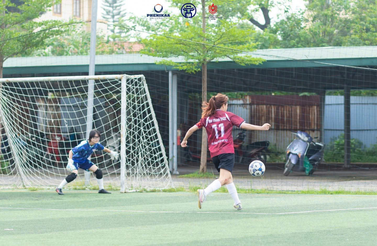 Chiến thắng đầu tiên cho đội tuyển bóng đá nữ Đại học Công nghiệp Hà Nội giải Bóng đá nữ sinh viên các Trường Đại học, Học viện, Cao đẳng và Chuyên nghiệp khu vực Hà Nội năm 2025.