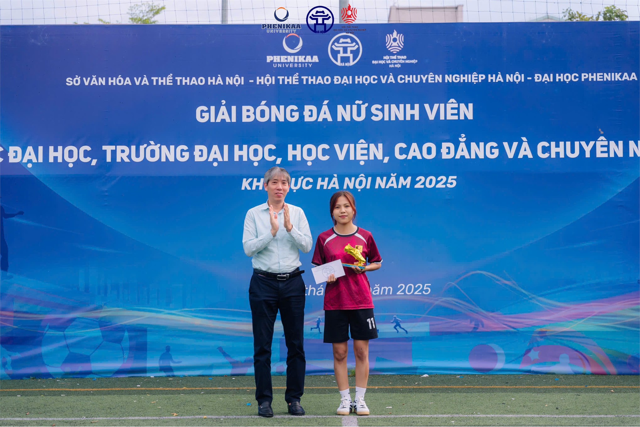 Trường Đại học Công nghiệp Hà Nội xuất sắc xếp thứ Ba toàn đoàn (môn Bóng đá nữ) tại Giải Bóng đá nữ sinh viên các trường Đại học, Học viện, Cao đẳng và chuyên nghiệp khu vực Hà Nội năm 2025.