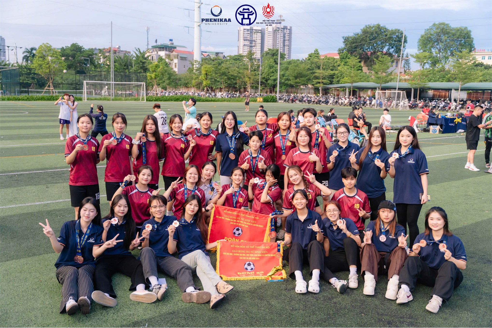 Trường Đại học Công nghiệp Hà Nội xuất sắc xếp thứ Ba toàn đoàn (môn Bóng đá nữ) tại Giải Bóng đá nữ sinh viên các trường Đại học, Học viện, Cao đẳng và chuyên nghiệp khu vực Hà Nội năm 2025.