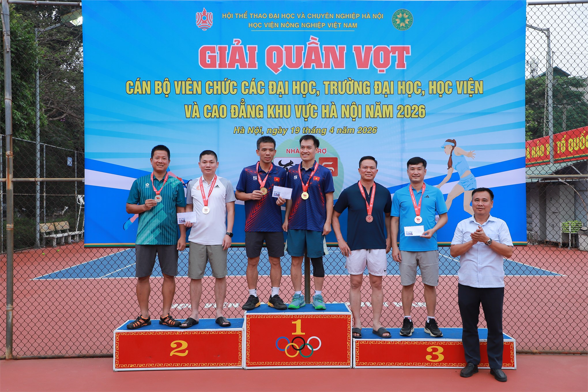 Đại học Công nghiệp Hà Nội Xuất sắc giành thành tích cao tại giải Pickleball, Quần vợt cán bộ viên chức các Đại học, Học viện và Cao đẳng khu vực Hà Nội năm 2026.